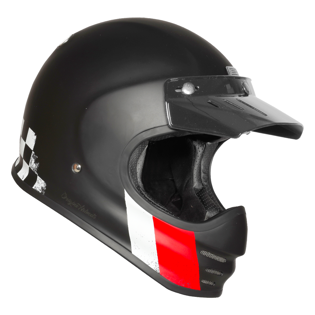 Origine Helmets - cross vintage helmet Virgo Danny Black - Matt