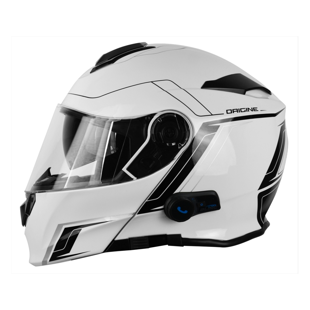 Origine Helmets - casco apribile con sistema Bluetooth integrato Delta BT  Matt Black