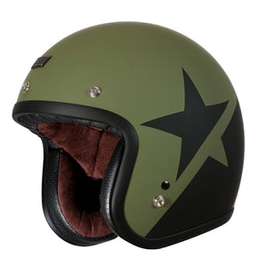 STAR ARMY GREEN BLACK MATT