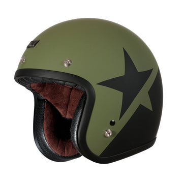 STAR ARMY GREEN BLACK MATT
