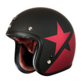 STAR RED BLACK MATT