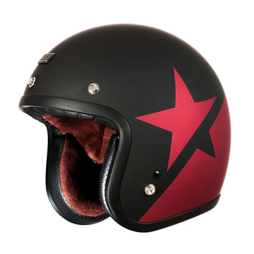STAR RED BLACK MATT
