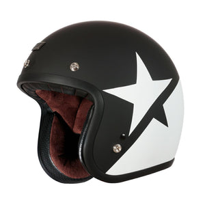 STAR WHITE BLACK MATT