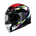  MESH RED BLACK GLOSS